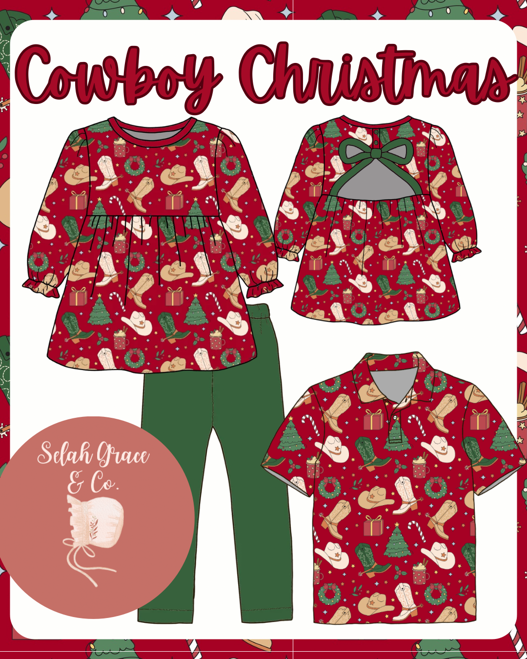 Cowboy Christmas- ETA OCTOBER