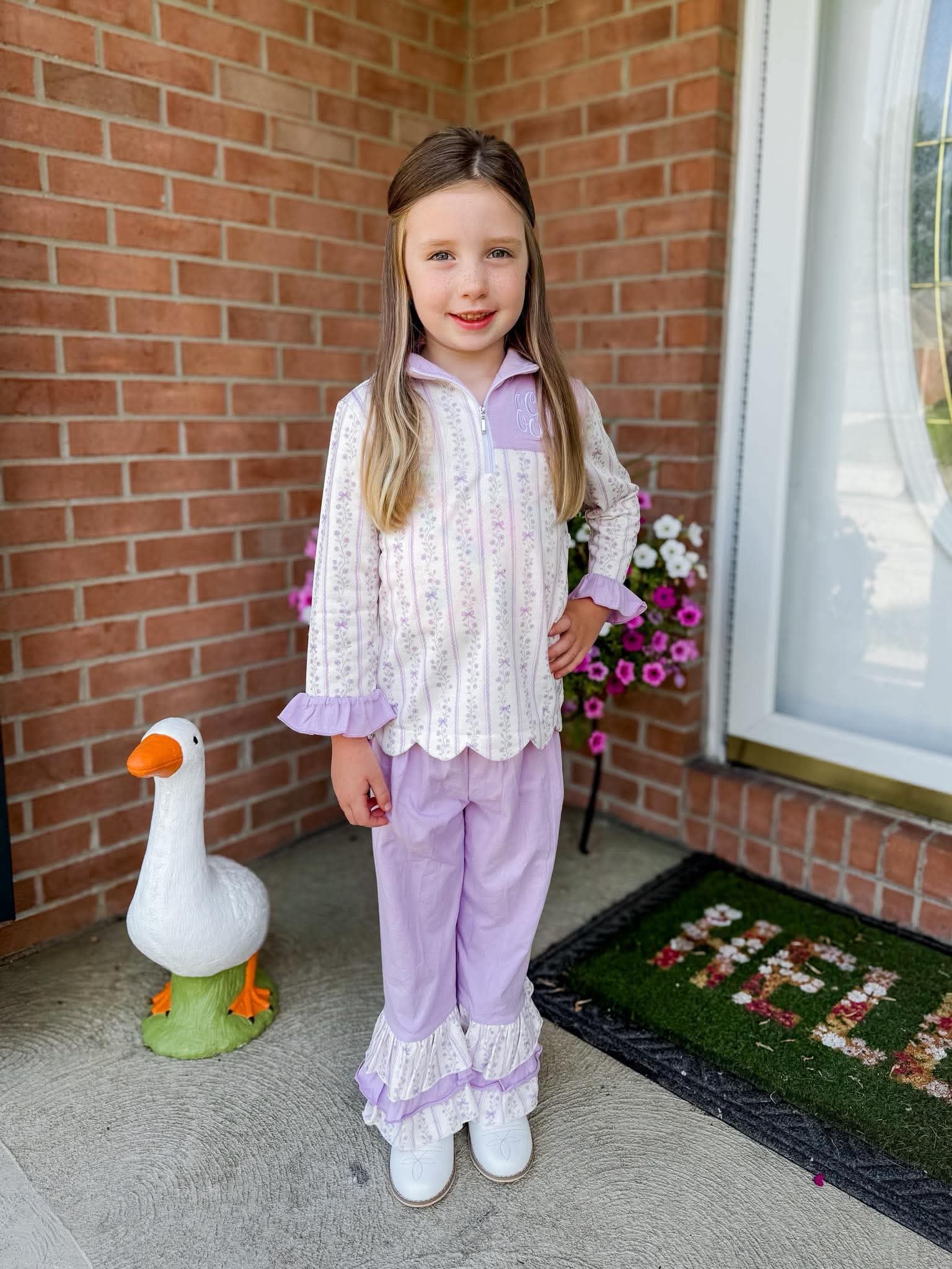 Lavender Lace Sweater Set- ETA Late December/Early January