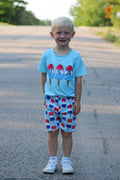 USA Ice Cream Boy's Short Set