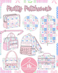 Pretty Patchwork Luggage-ETA NOVEMBER