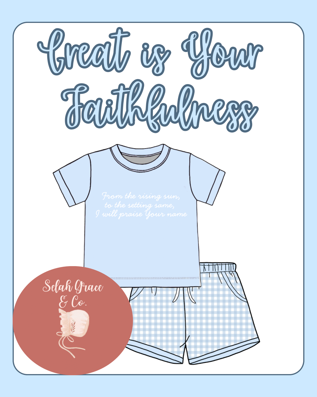 Great is Your Faithfulness Boy’s Set
