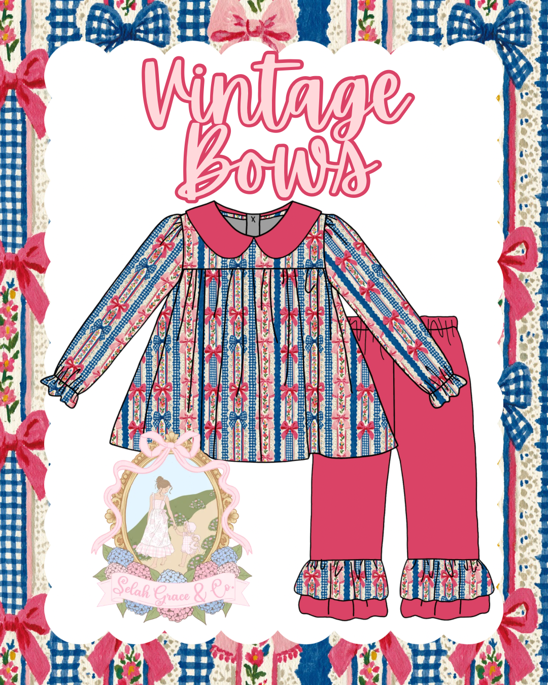 Vintage Bows- ETA Late December/Early January