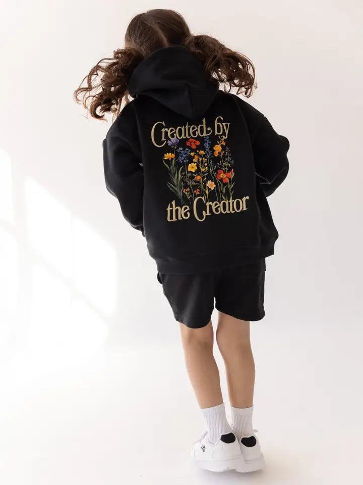 Created by the Creator Kid's Hoodie