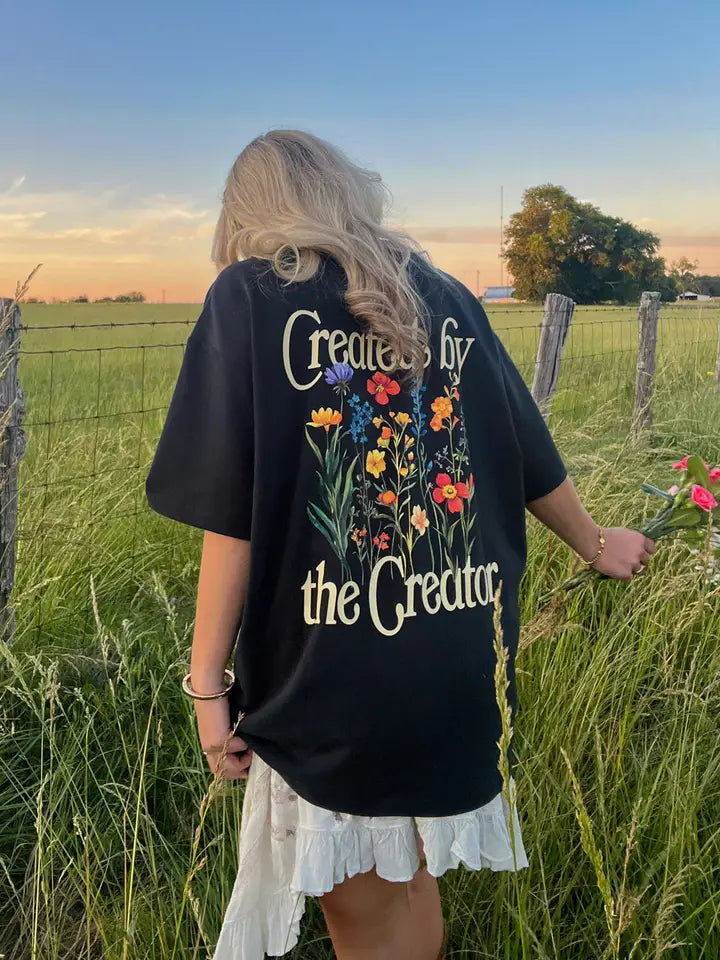 Created by the Creator Adult's Tee